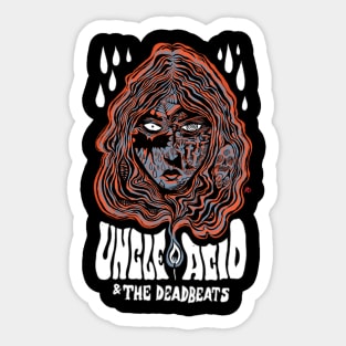 uncle acid and the deadbeats Sticker